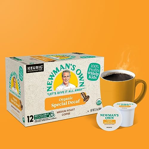 Newman's Own Organics Special Blend Keurig Single-Serve K-Cup Pods, Medium Roast Coffee, 96 Count