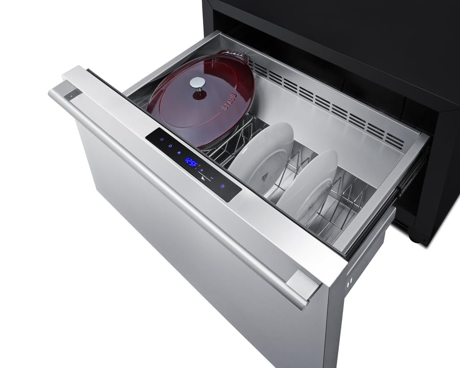 Summit Appliance SPHC30 30-Inch Wide Convertible Drawer Refrigerator/Warming Cabinet - Panel-Ready Drawer Front (Panel Ready Not Included); Commercially Approved; Weatherproof; CARB Compliant