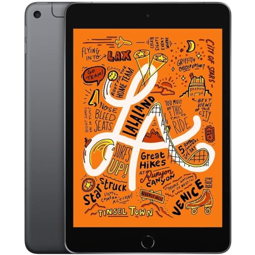 Apple iPad Mini, 5th Gen (Wi-Fi, 64GB) - Space Gray (Renewed)