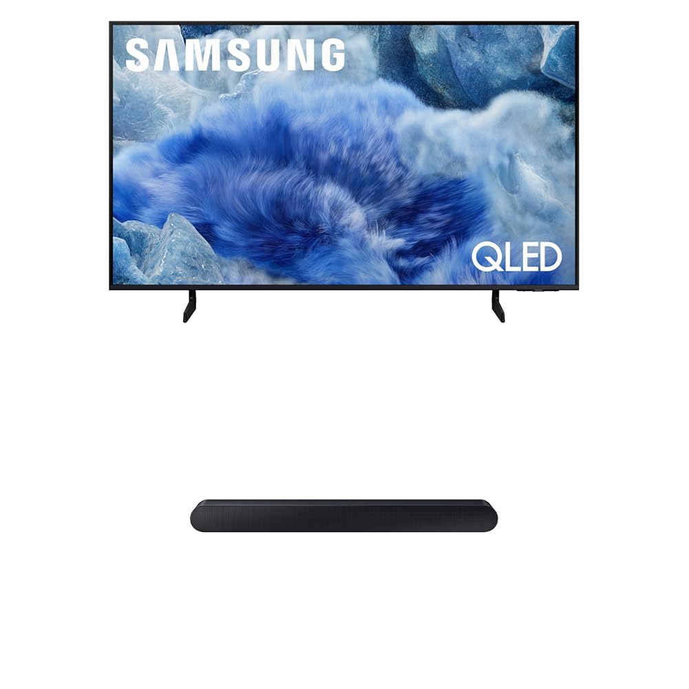Samsung 32-Inch Class QLED Q8F 4K UHD Smart TV (2025 Model) Q4 AI Processor, 100% Color Volume with Quantum Dot, AirSlim Design, Endless Free Content, Samsung Vision AI, Alexa Built-in