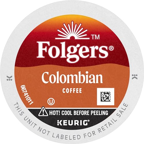 Folgers Classic Roast Medium Roast Coffee, 72 Keurig K-Cup Pods