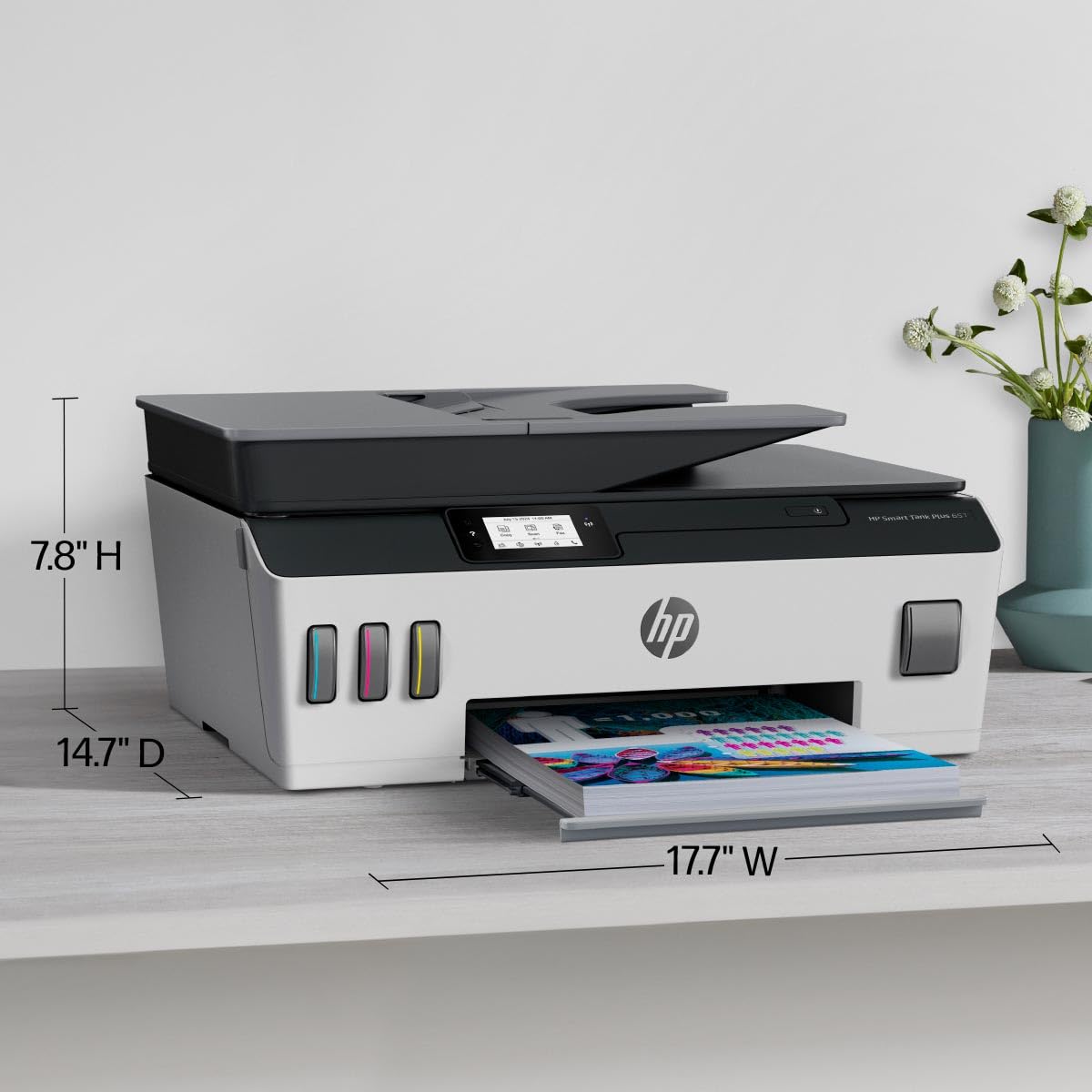 HP Smart Tank Plus 570 Wireless All-in-One Ink Tank Printer with up to 2 Years of Ink Included (5HX14A)