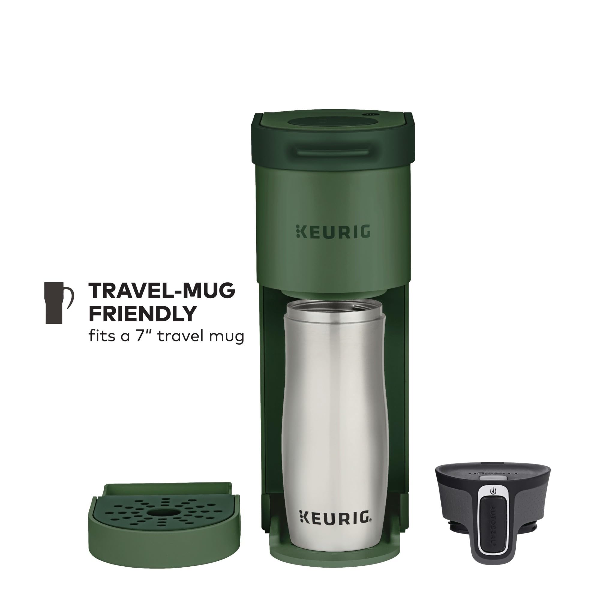 Keurig K-Mini Single Serve K-Cup Pod Coffee Maker, 6 to 12oz Brew size, with Cord Storage, Perfect for Small Spaces, Black