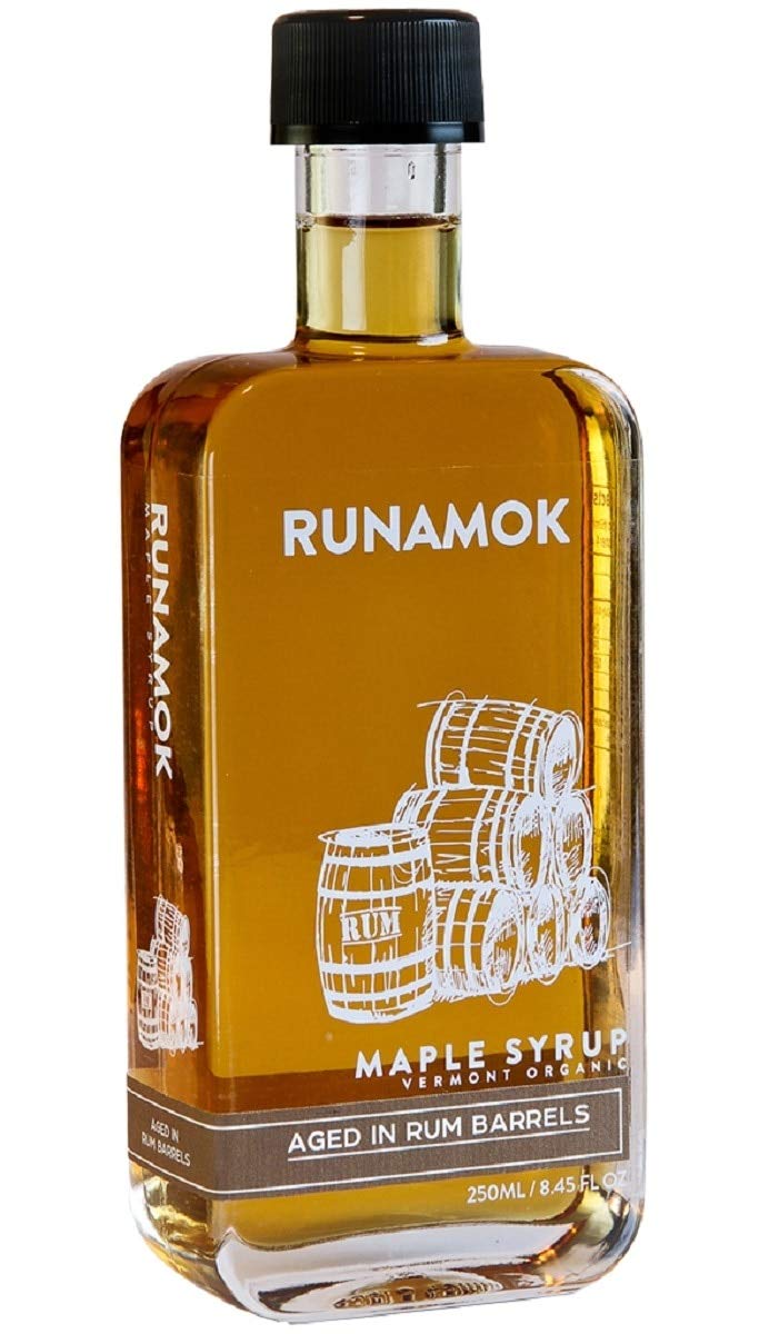 Runamok Maple & WhistlePig Organic Rye Whiskey Barrel-aged Maple Syrup 375 ml | 12.7 FL oz