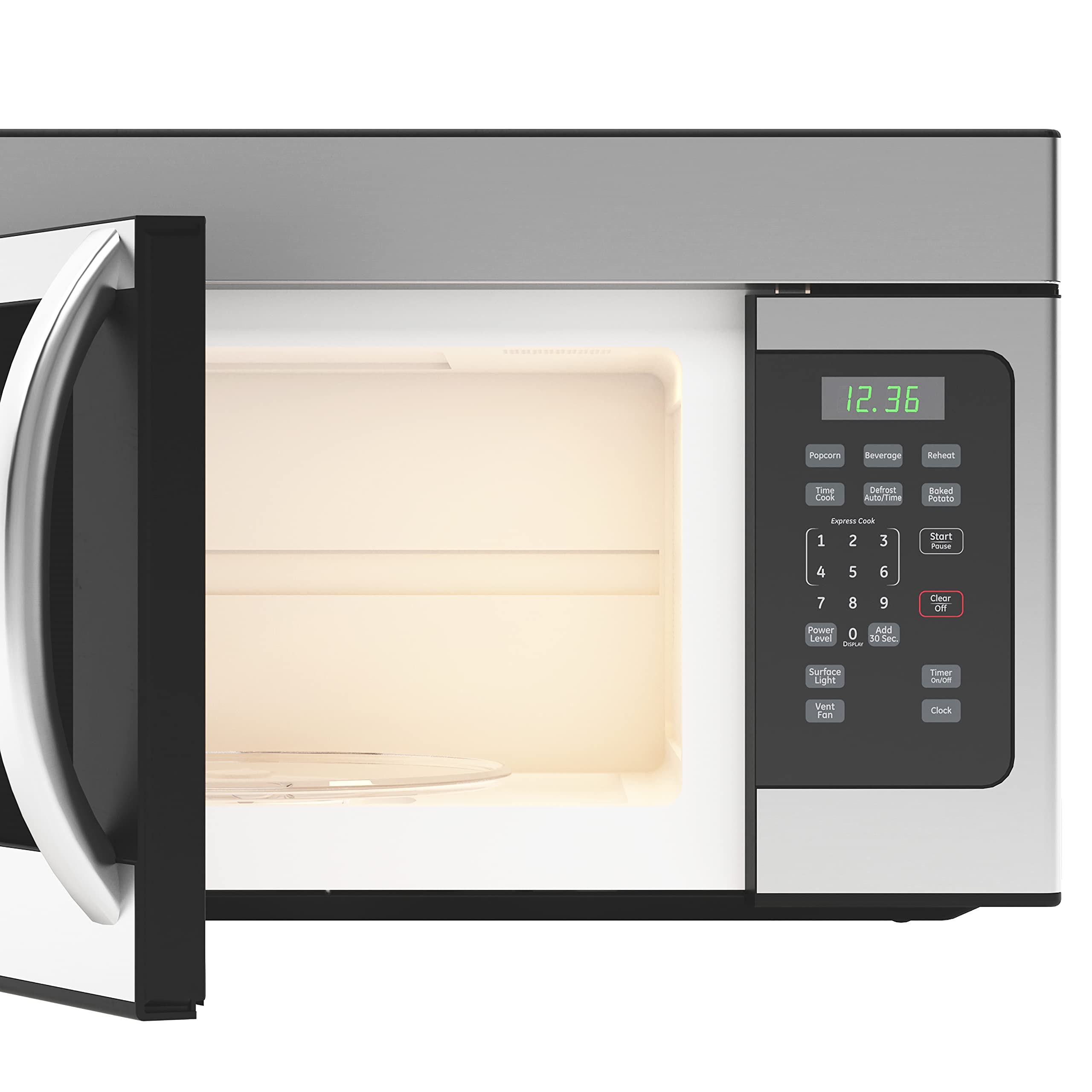 KoolMore Reserve Built-in Microwave Convection Oven with Air Fry, 3-in-1 Combo, Sensor Cook, Soft-Close Door, Stainless Steel, 24 in. / 1.6 cu. ft. with NEMA 5-20P Plug in Black