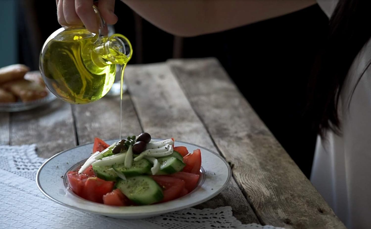Ancient Foods Keros Organic Extra Virgin Olive Oil Cold Pressed – Greek EVOO, High Polyphenol Olive Oil from 1000 Year Old Trees from Greece – Ideal for Cooking, Salads & Gourmet Dishes – 101oz (3L)
