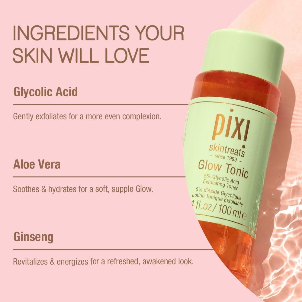 Pixi Beauty, Glow Tonic, Exfoliating Toner - 100 ml