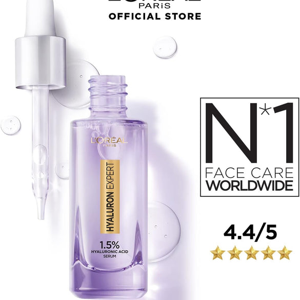 L'Oréal Paris Hyaluron Expert Replumping Face Serum with Hyaluronic Acid - 30ml
