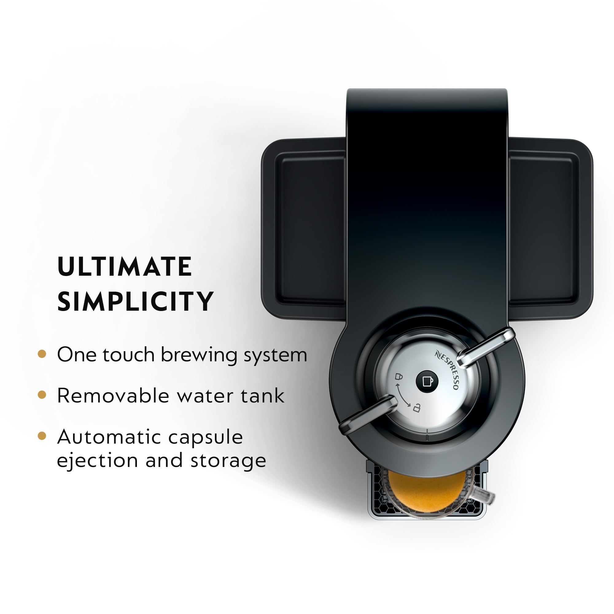 Nespresso Vertuo Coffee and Espresso Maker by De'Longhi, Titan