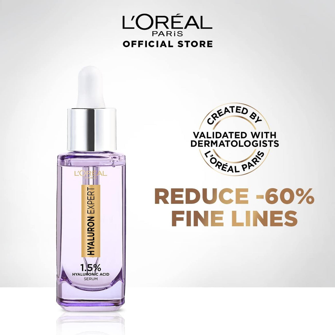 L'Oréal Paris Hyaluron Expert Replumping Face Serum with Hyaluronic Acid - 30ml