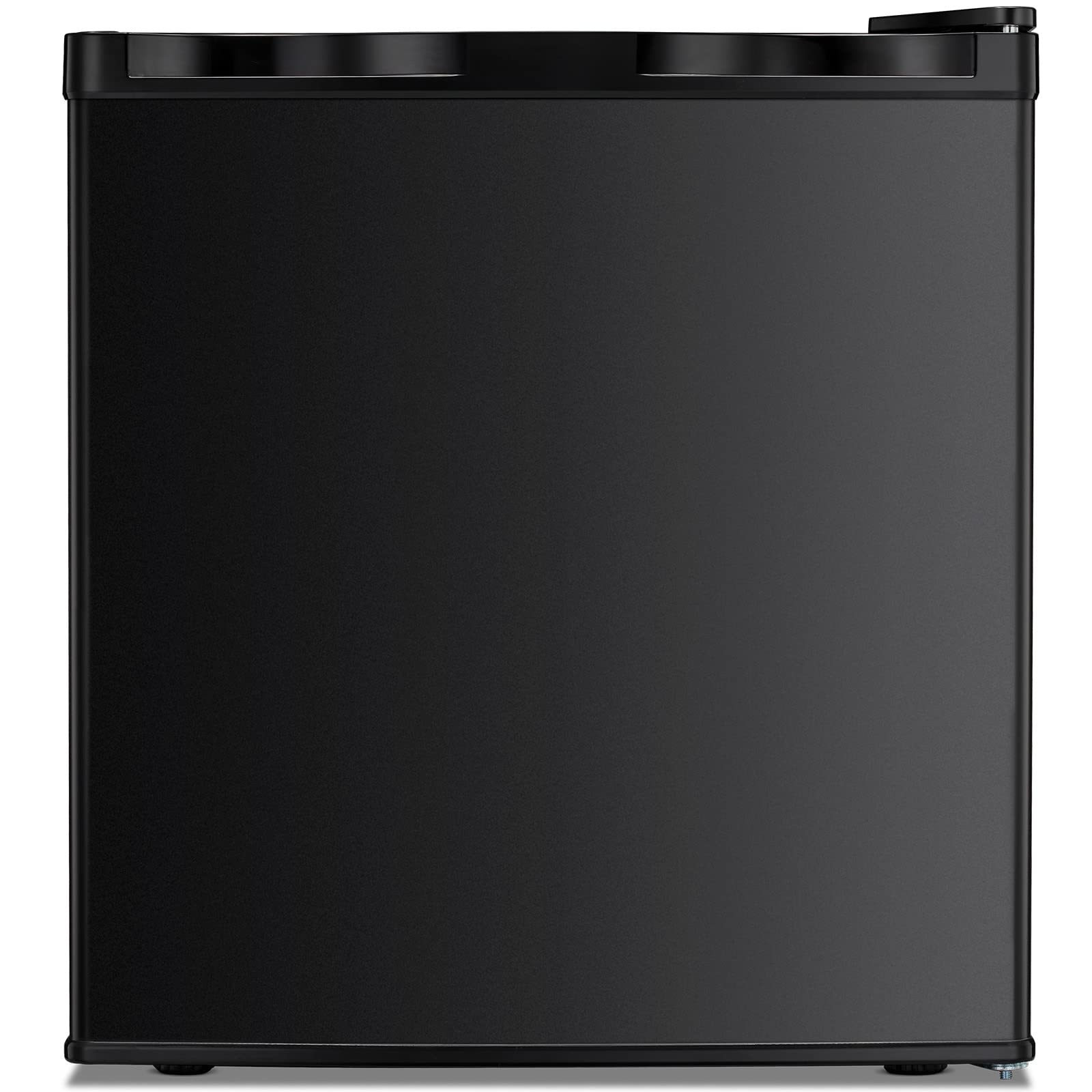 Kismile Small Freezer Upright, 3.0 Cu.ft Mini Freezer with Adjustable Thermostat, Removable Shelves, Reversible Single Door, Stand Up Freezer for Bedroom/Home/Dorms/Apartment (Stainless Steel)