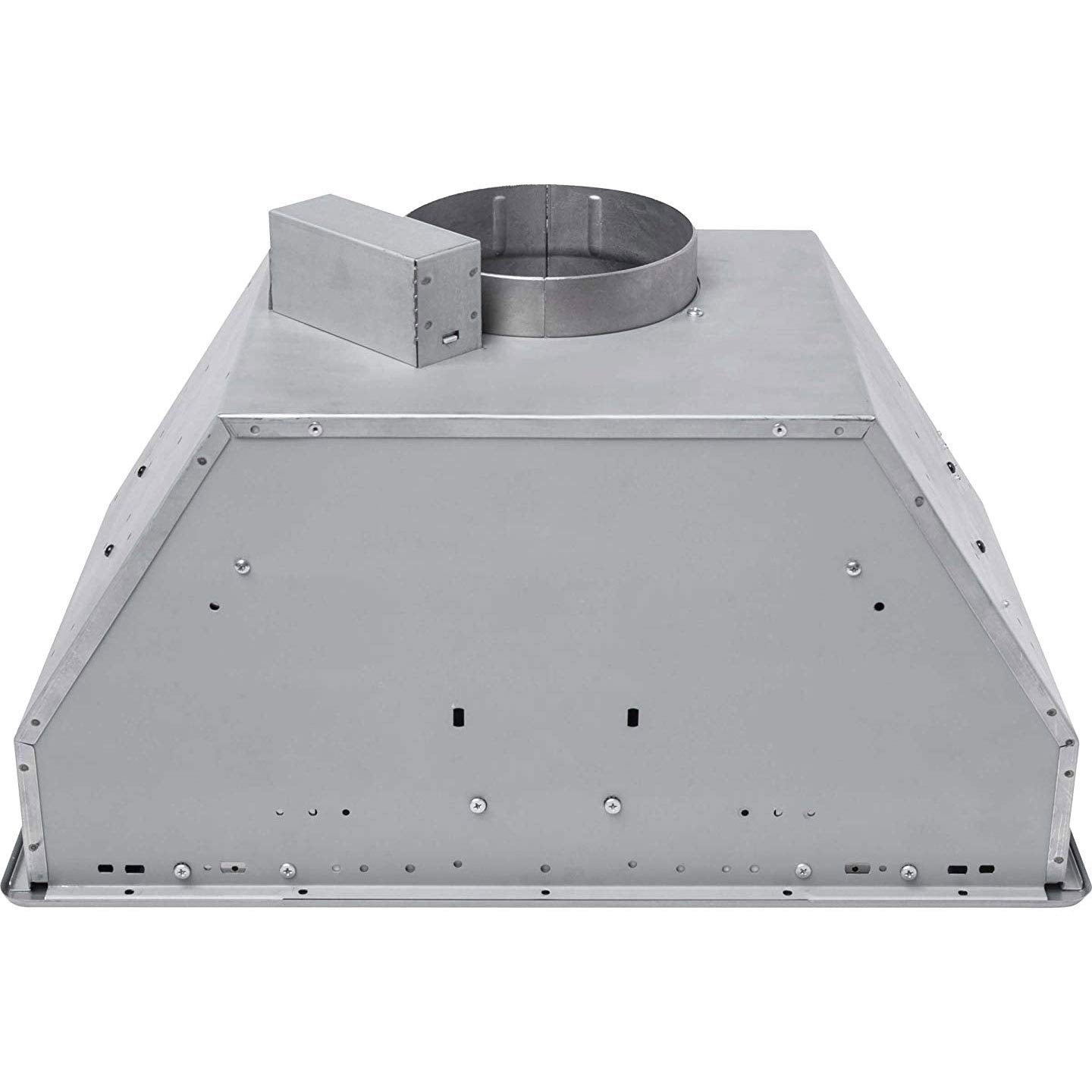 Broan-NuTone PM300SS Custom Power Pack Range Hood Insert with 2-Speed Exhaust Fan and Light, 300 Max Blower CFM, Stainless Steel, 21-Inch Built