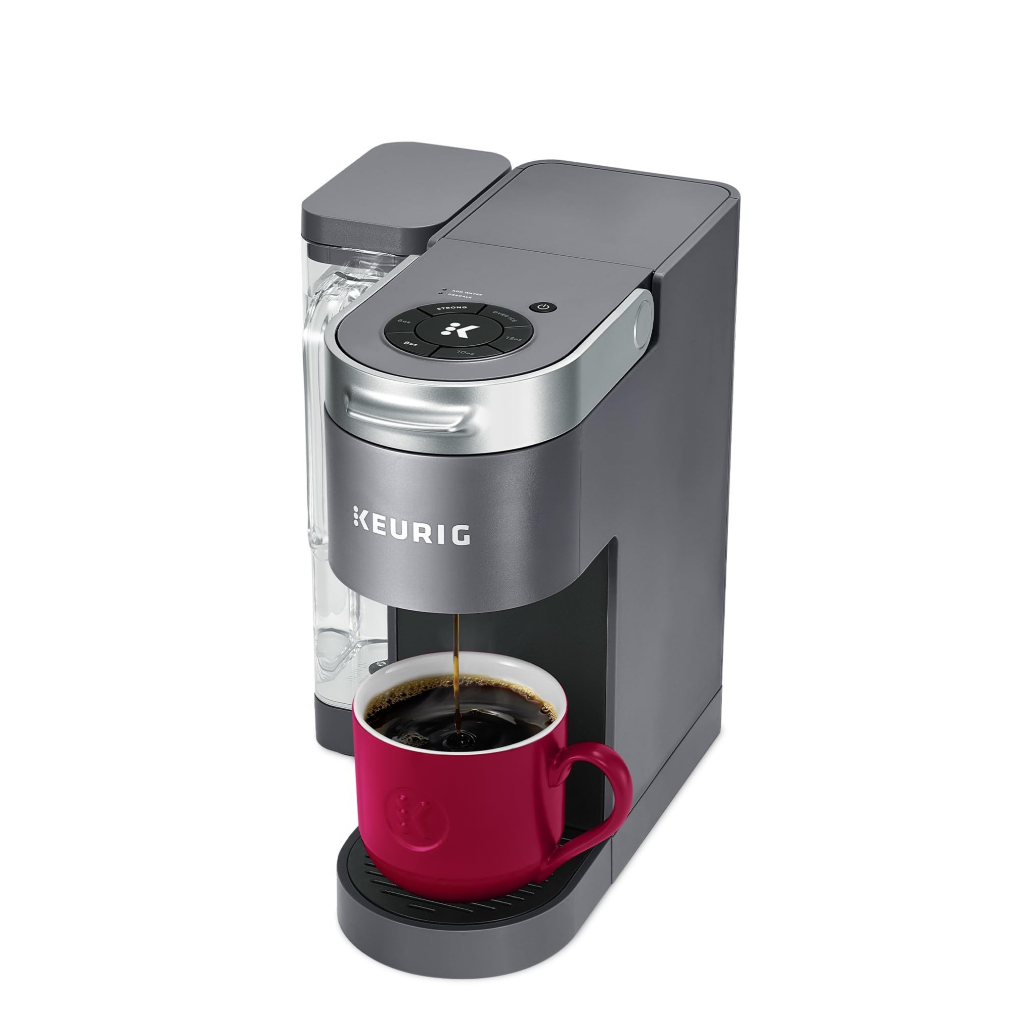 Keurig K-Supreme Single Serve K-Cup Pod Coffee Maker, MultiStream Technology, 4 Brew Sizes, 66oz Dual-Position Removable Reservoir, Black