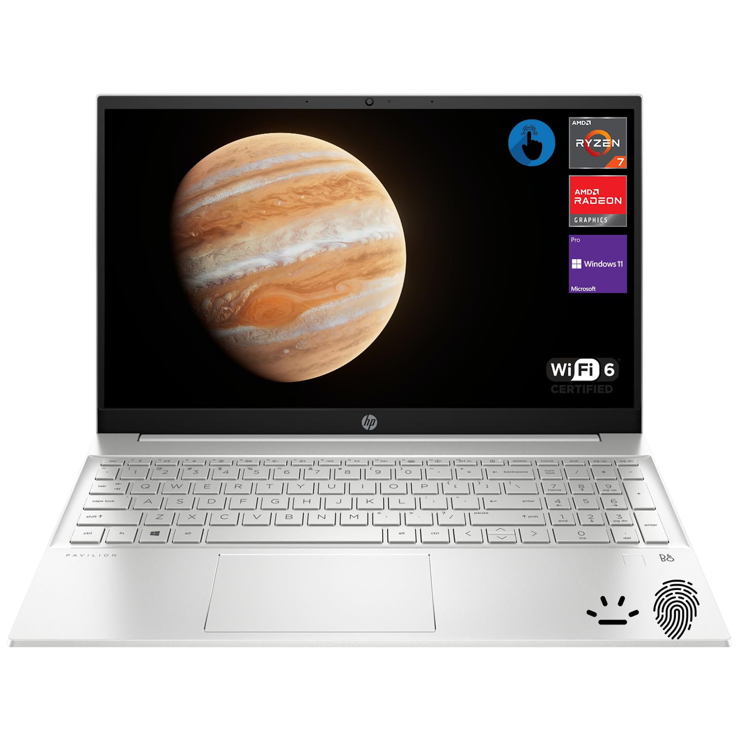 HP 15.6" FHD Laptop 2026 Edition with Copilot AI, 16GB RAM, 256GB SSD, Intel Processor, Long Battery Life, Lightweight 3.64 lbs, Microsoft 365, Windows 11 for Students & Office