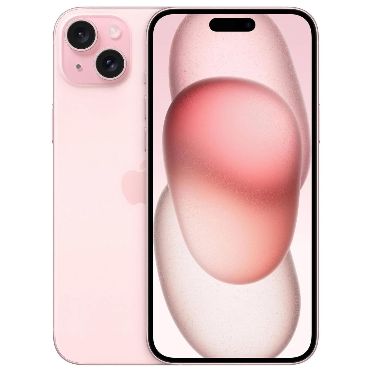 Apple iPhone 15 Plus, 128GB, Black - Unlocked (Renewed)