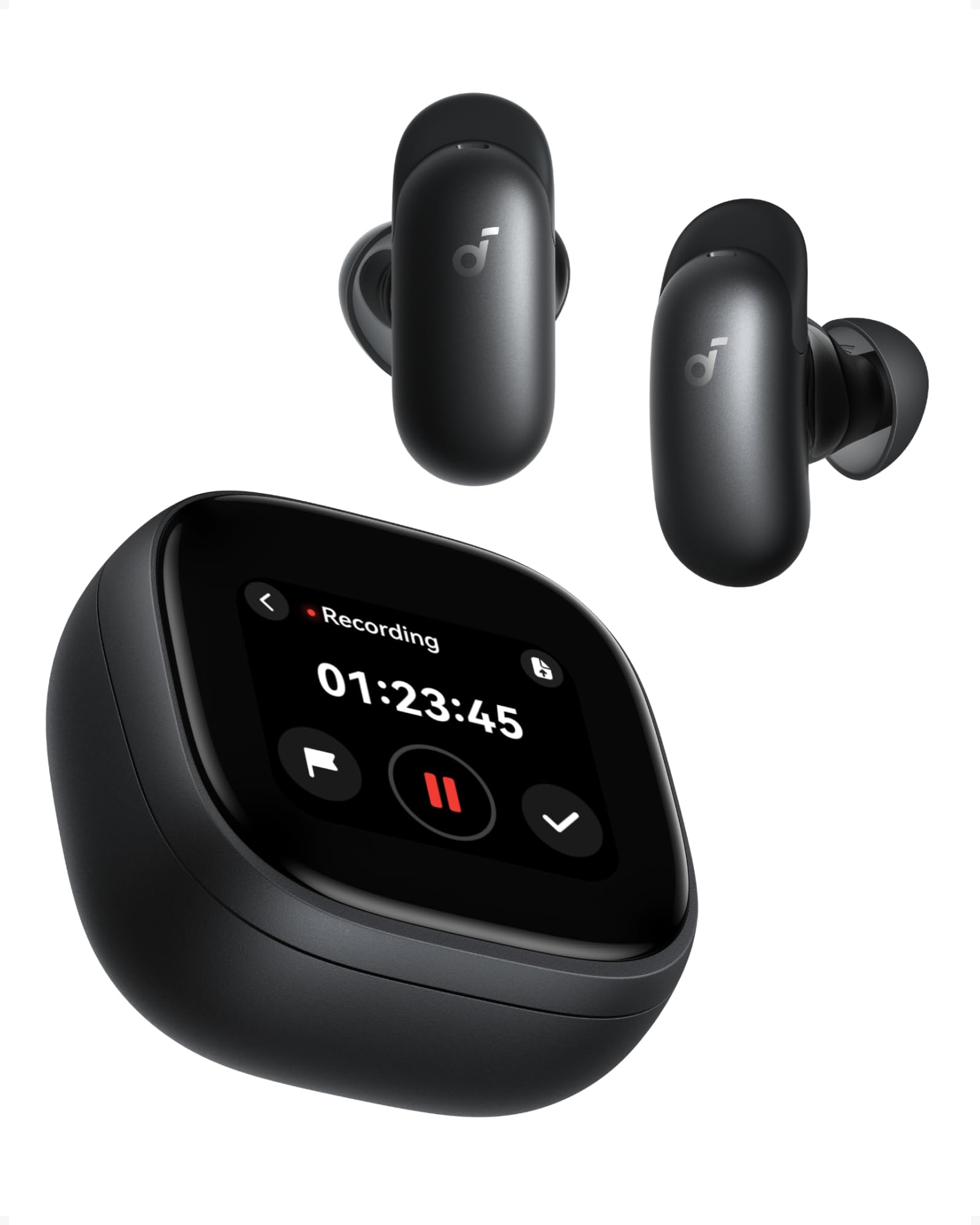 Soundcore Liberty 5 Pro,Guinness World Records-Certified Call Quality,Anker Thus™ AI Chip,Active Noise Cancelling Wireless Earbuds,Crystal-Clear Calls for Commute,Noisy Environments