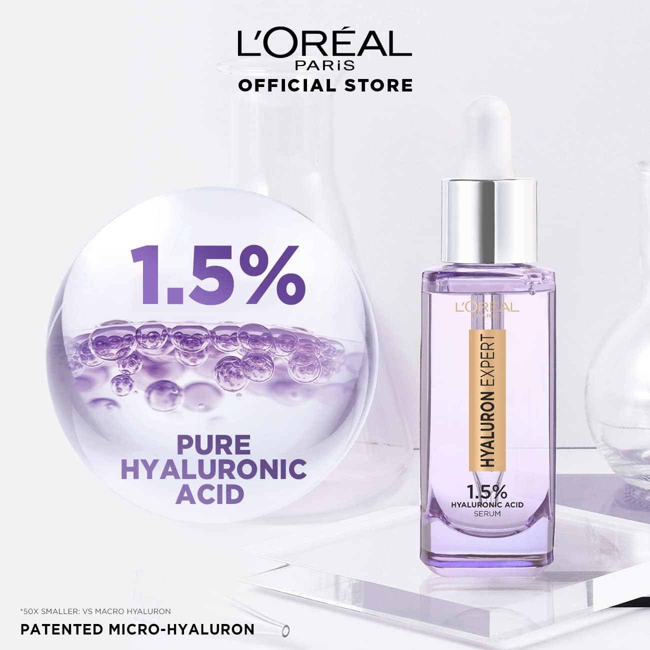 L'Oréal Paris Hyaluron Expert Replumping Face Serum with Hyaluronic Acid - 30ml