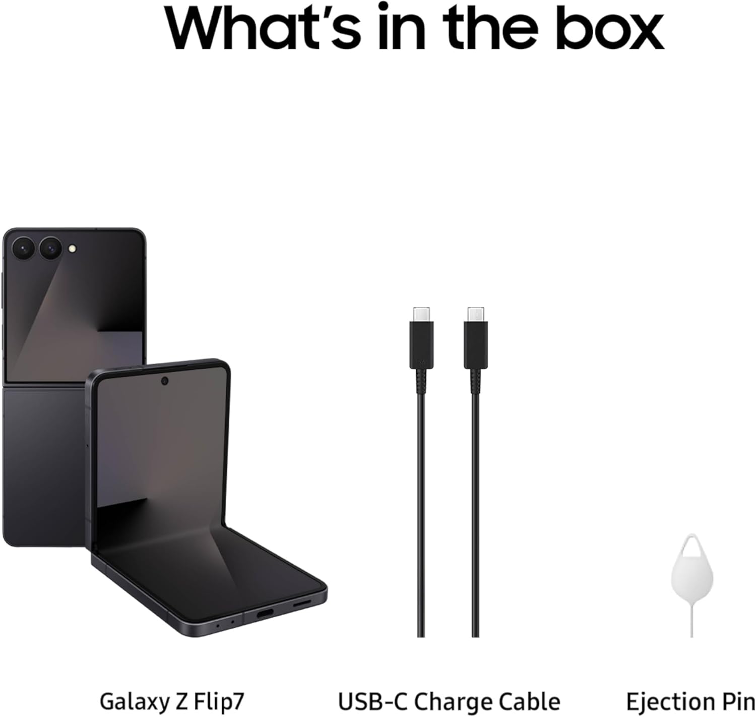 Samsung Galaxy Z Fold7 Cell Phone, 512GB AI Smartphone, Unlocked Android, AI Photo Edits, Large Screen, Long Battery Life, 2025, US 1 Yr Manufacturer Warranty, JetBlack