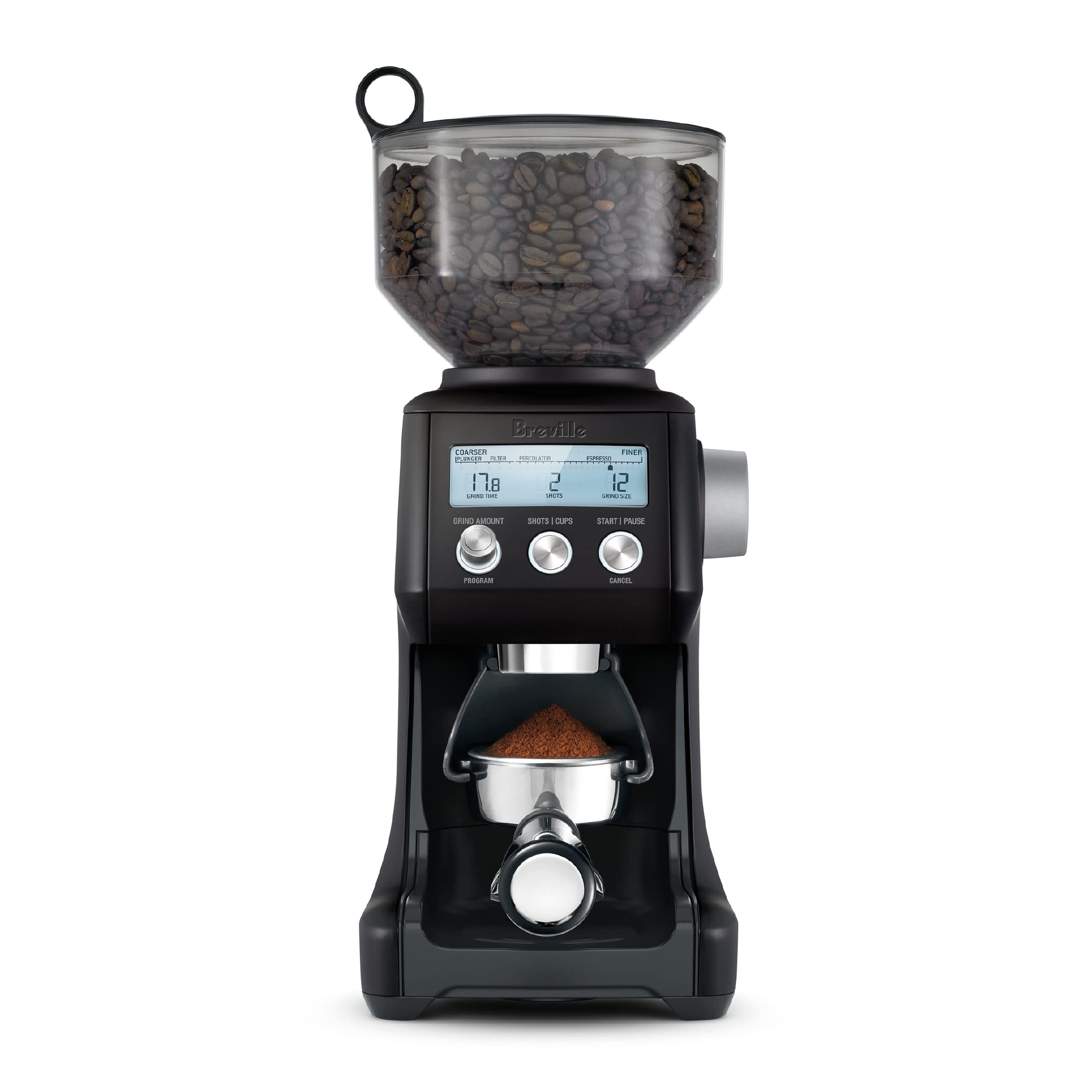 Breville BCG820BSS Smart Grinder Pro for Coffee and Espresso, Brushed Stainless Steel