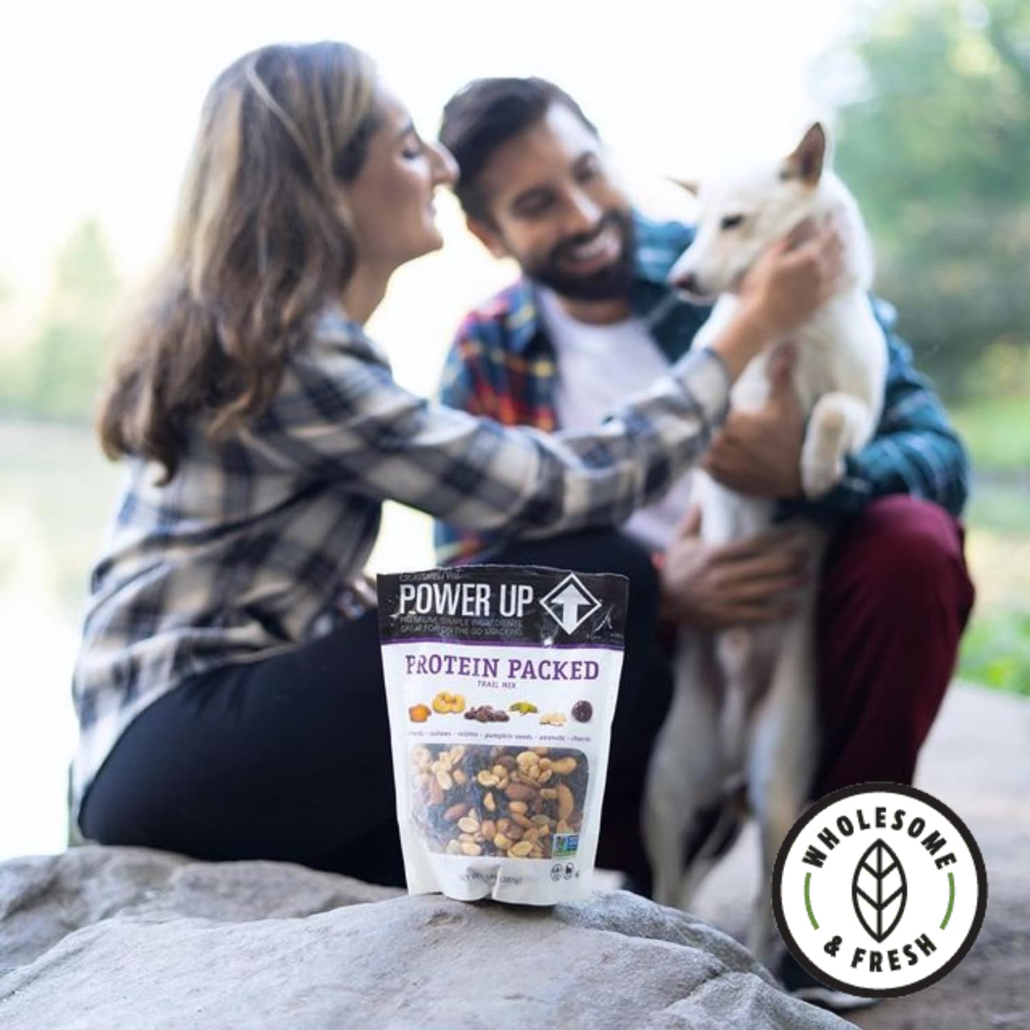 Power Up High Energy Trail Mix By Gourmet Nut, Walnuts, Banana Chips, Cashews, Coconut, Cranberries & Papaya Mix - Keto & Paleo Friendly Snacks - Non GMO Vegan Gluten Free Kosher, 8oz Bags, Pack of 4