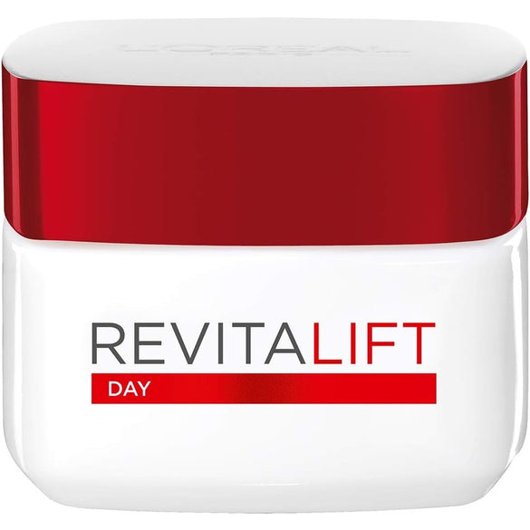 L’Oréal Paris Revitalift Moisturizing Day Cream with Pro-retinol & Fibrelastyl - Anti-Wrinkle + Enhanced Elasticity, 50ML