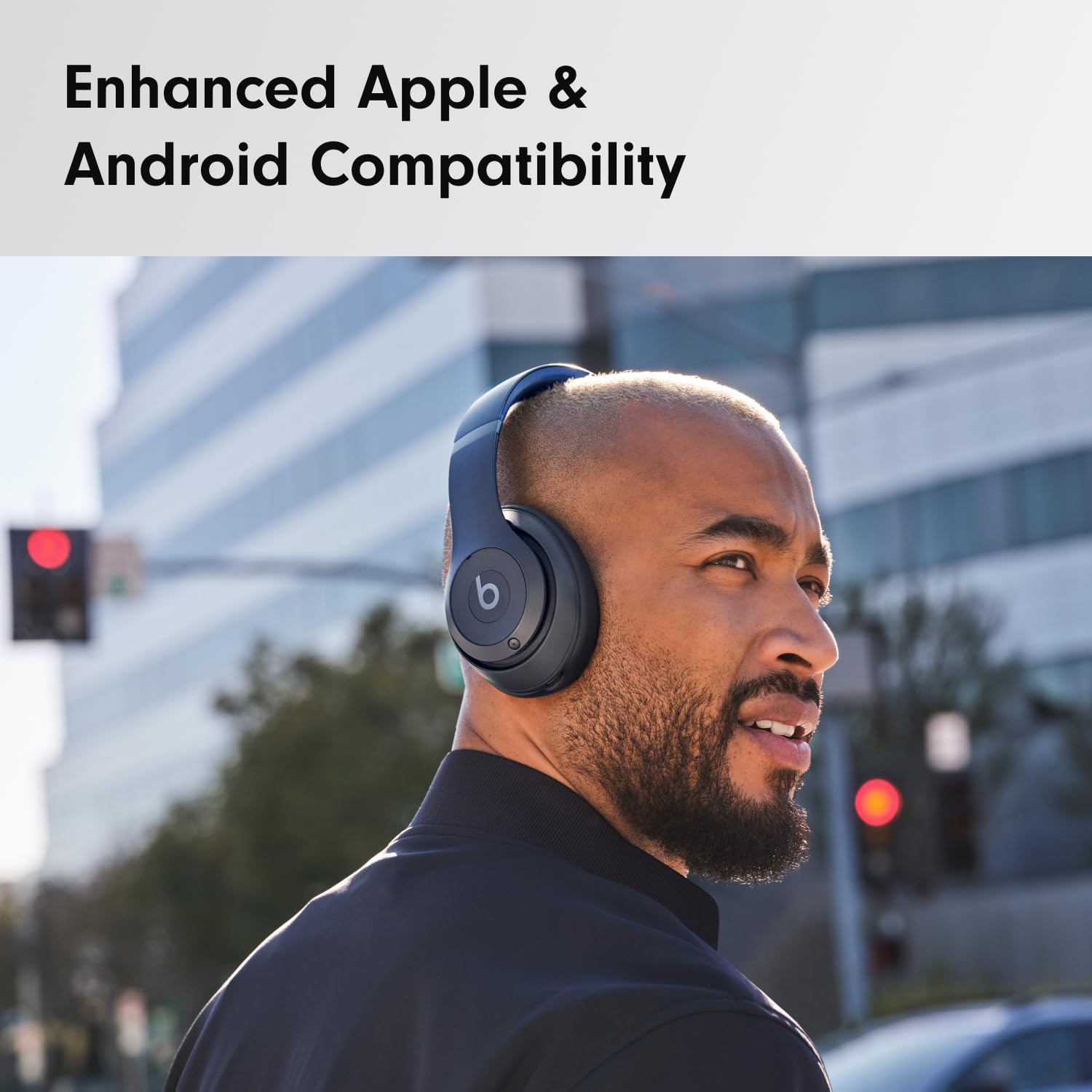 Beats Studio Pro Premium Wireless Over-Ear Headphones- Up to 40-Hour Battery Life, Active Noise Cancelling, Great for Travel & Commuting, USB-C Lossless Audio, Apple & Android Compatible -Black
