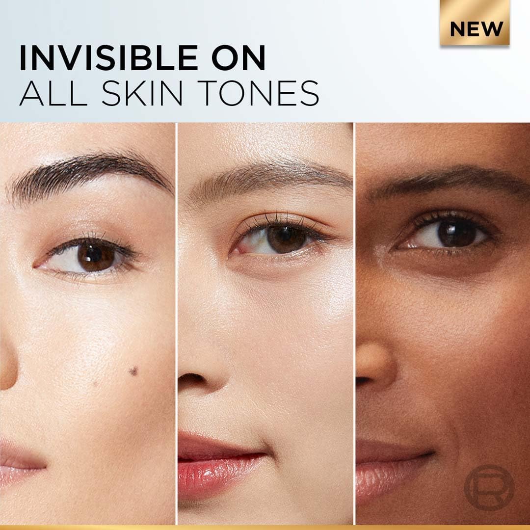 L’Oreal Paris Uv Defender Invisible Resist Daily Sunscreen Spf50+ Pa++++ 50Ml | Lightweight, Waterproof, Sweatproof & Protects From Pollution & Dust