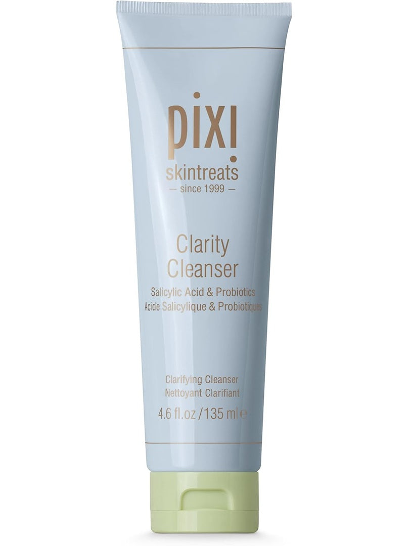 Pixi Beauty Clarity Cleanser | Gentle & Effective Facial Cleanser | Helps Minimize Pores | Promote A Clearer, Healthier Complexion | 4.6 Fl Oz
