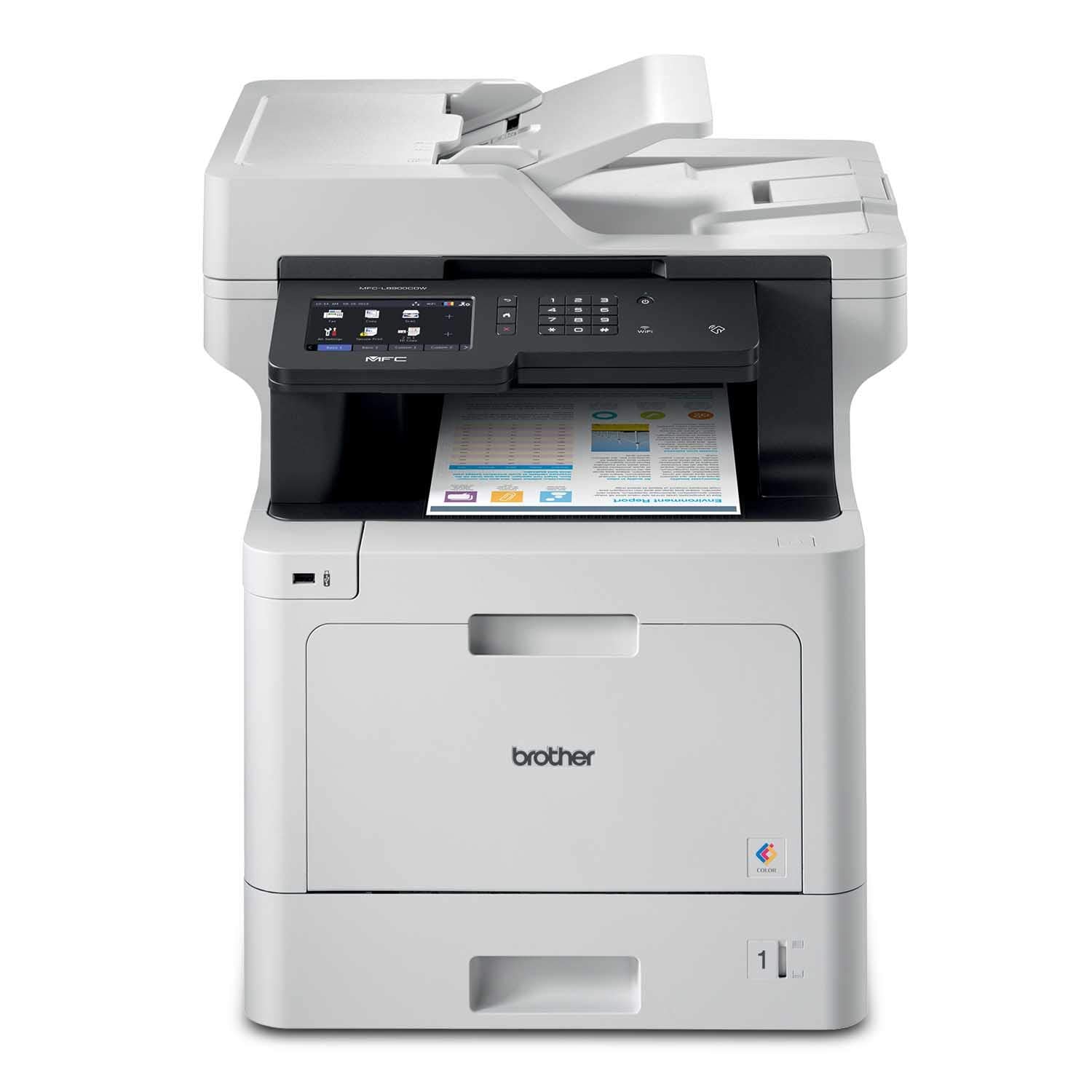 Brother MFC-L8930CDW Business Color Laser All-in-One Printer with Duplex Print, Scan, Copy, Low-Cost Printing, and Advanced Security Features
