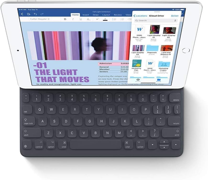 Apple iPad, 10.2-Inch, Wi-Fi, 32GB, Space Gray (Renewed)