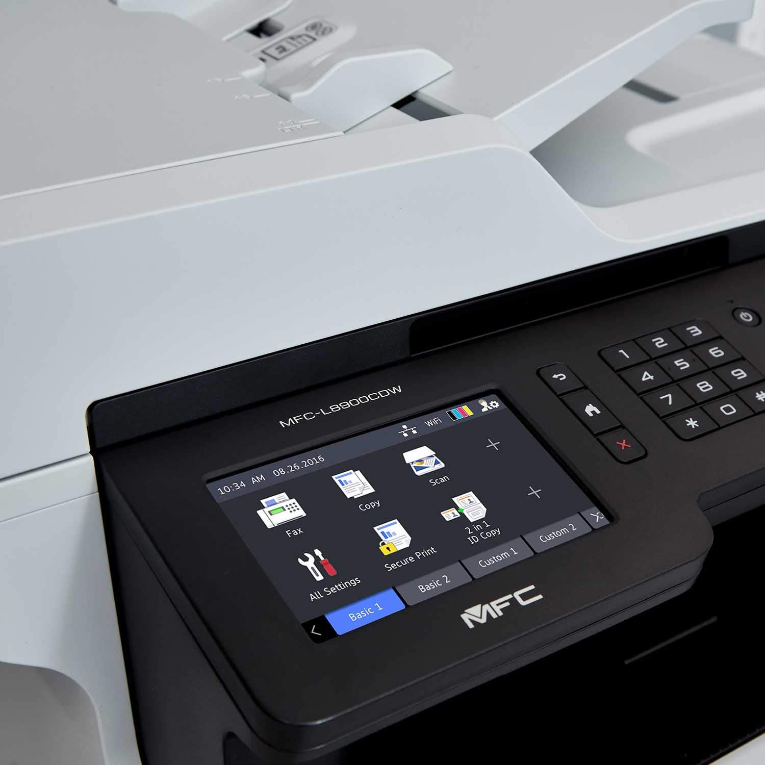 Brother MFC-L8930CDW Business Color Laser All-in-One Printer with Duplex Print, Scan, Copy, Low-Cost Printing, and Advanced Security Features