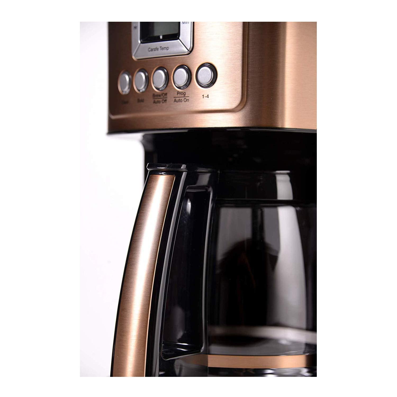 Cuisinart 14-Cup Coffee Maker, Programmable PerfecTemp Glass Carafe Coffee Machine with 1-4 Cup Setting, Brew Strength Control and Pause, Stainless Steel, DCC-3200NAS