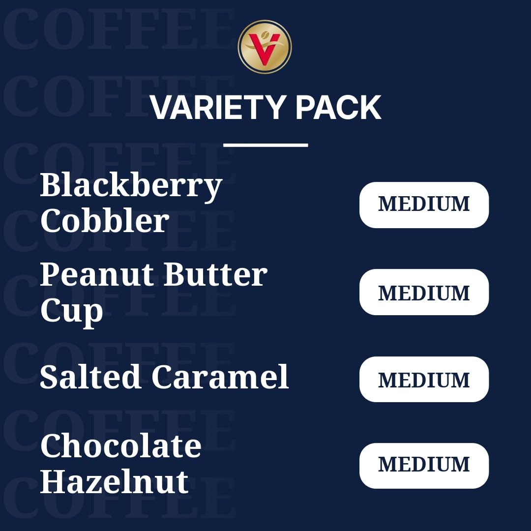 Victor Allen's Coffee Hazelnut Flavored, Medium Roast, 80 Count, Single Serve Coffee Pods for Keurig K-Cup Brewers
