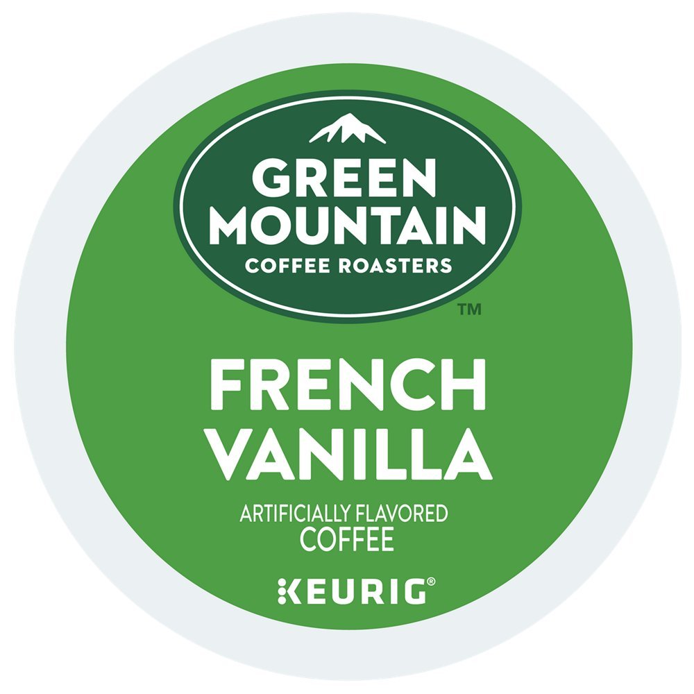Green Mountain Coffee Roasters Caramel Vanilla Cream Keurig Single-Serve K-Cup pods, Light Roast Coffee, 72 Count