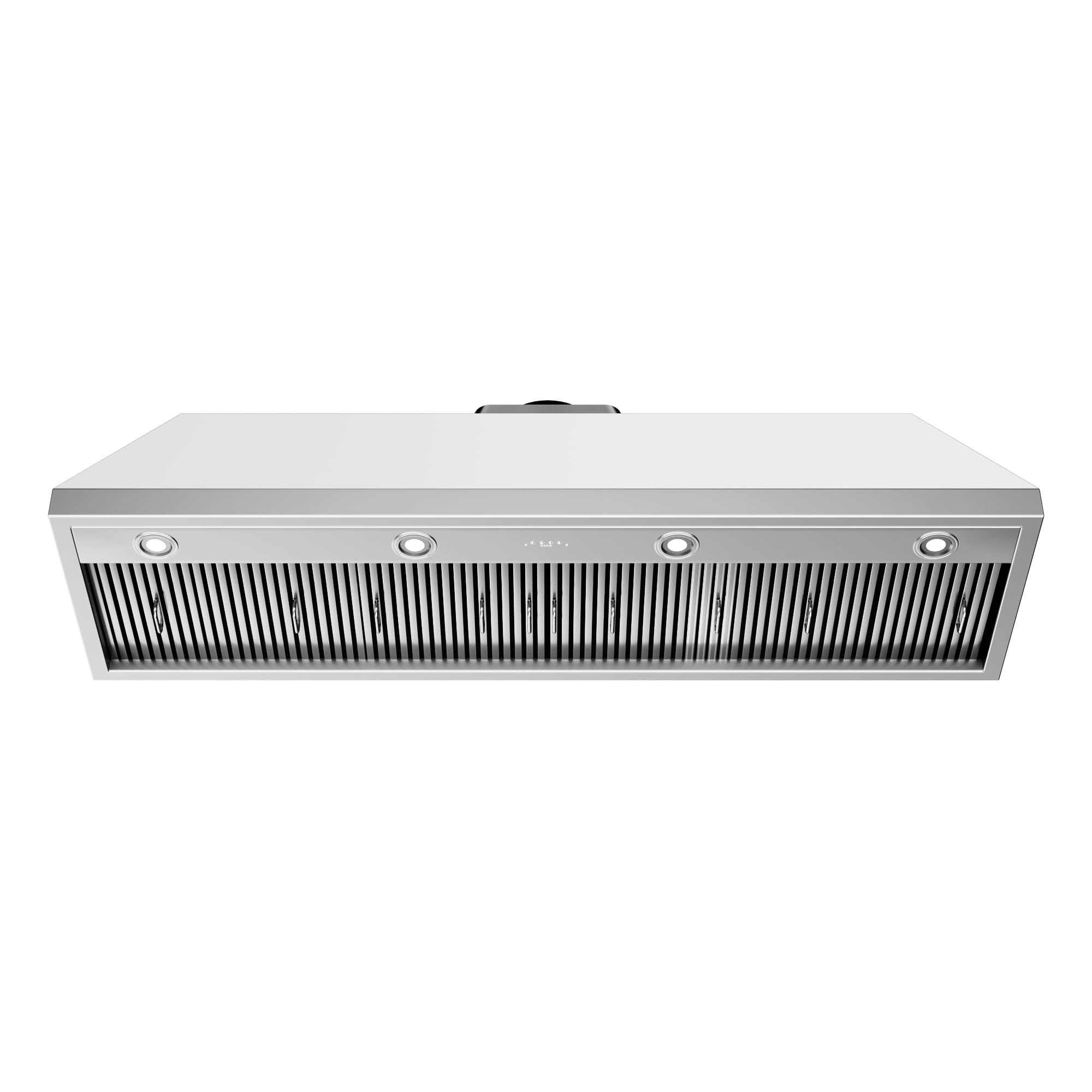 CT Copper Tailor Built-in Range Hood Insert Vent 48 Inch, 1150 CFM with 4-Speed Fan, LED Light, Dishwasher-safe Baffle Filter,Stainless Steel