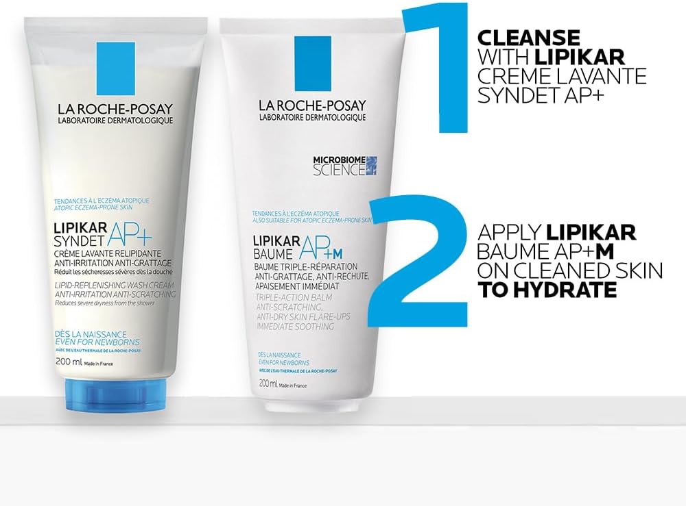 La Roche-Posay Lipikar Baume Ap+M Moisturizing for Dry and Eczema-Prone Skin 400ml