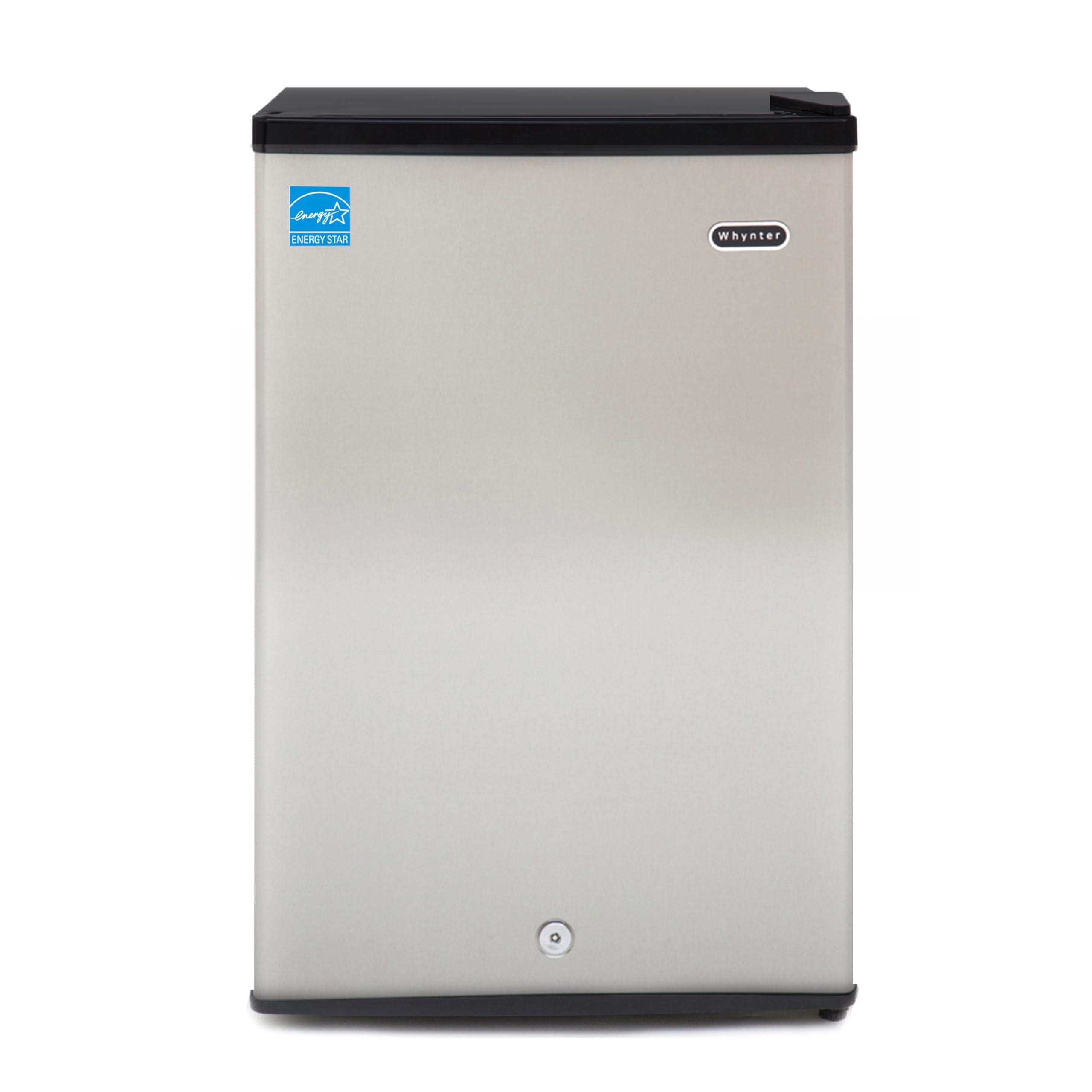 Whynter CUF-112SS Mini, Energy Star Rated Small Upright Freezer with Lock, Stainless Steel -1.1 Cubic Feet