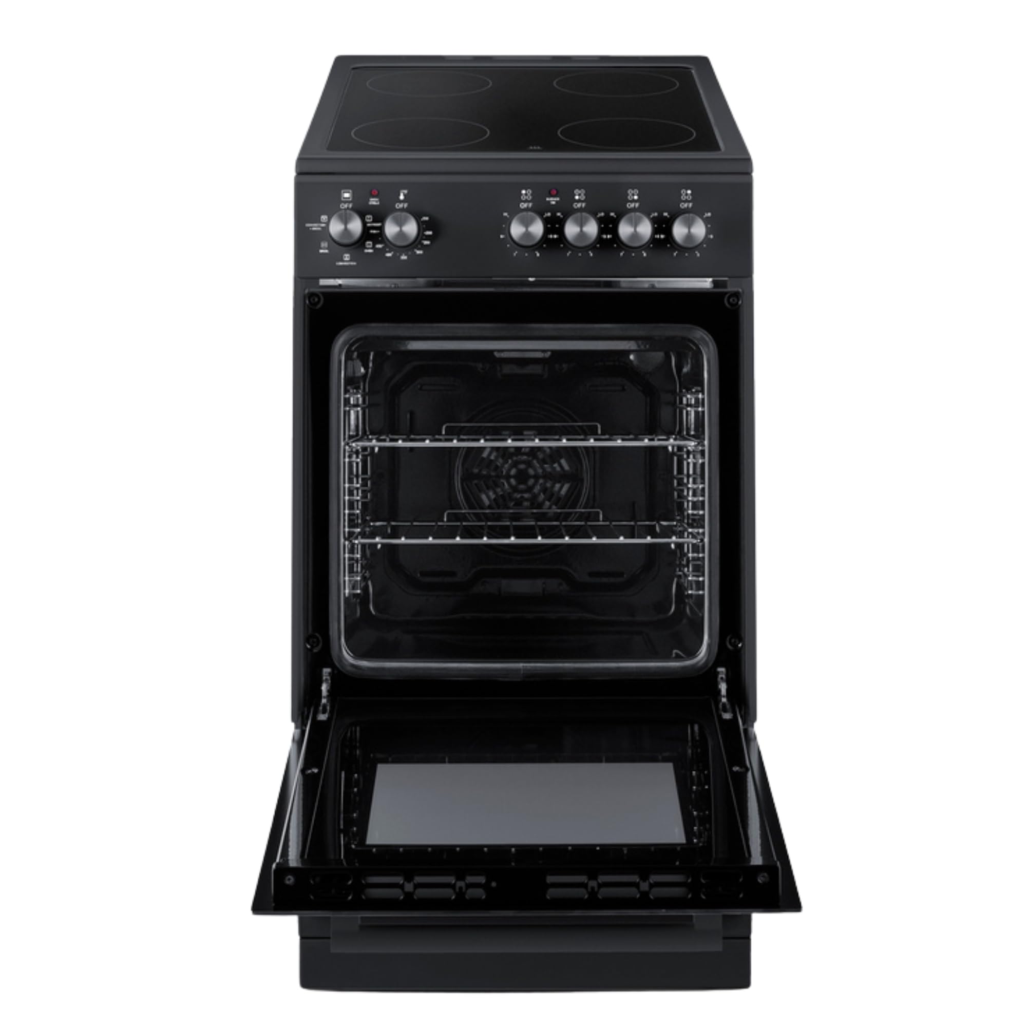Summit 24” Electric Smooth Top Range, Large 2.44 cu.ft. oven. ADA Compliant, White- REXT24W
