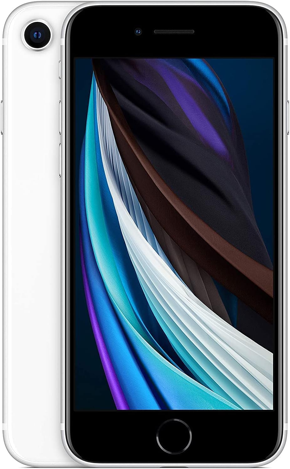 Apple iPhone SE 2nd Generation, US Version, 64GB, Black - Unlocked (Renewed) | Compact design