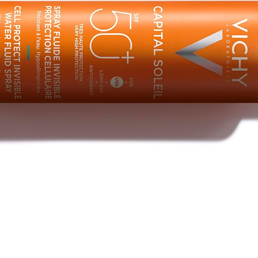 Vichy Capital Soleil Invisible Fluid Sunscreen Spray SPF50+ for Face and Body 200ml