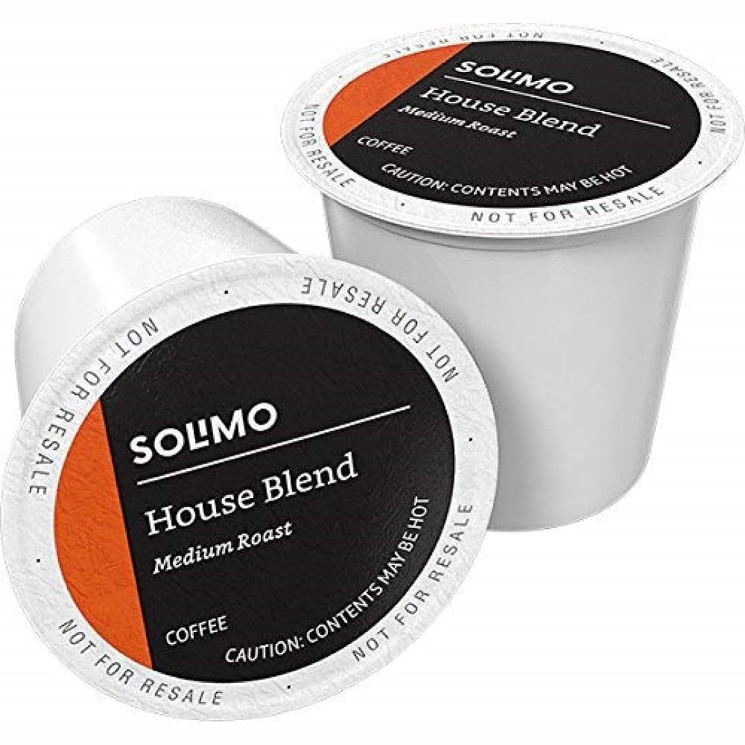 Amazon Brand - Solimo Dark Roast Coffee Pods, Compatible with Keurig 2.0 K-Cup Brewers 100 Count(Pack of 1)
