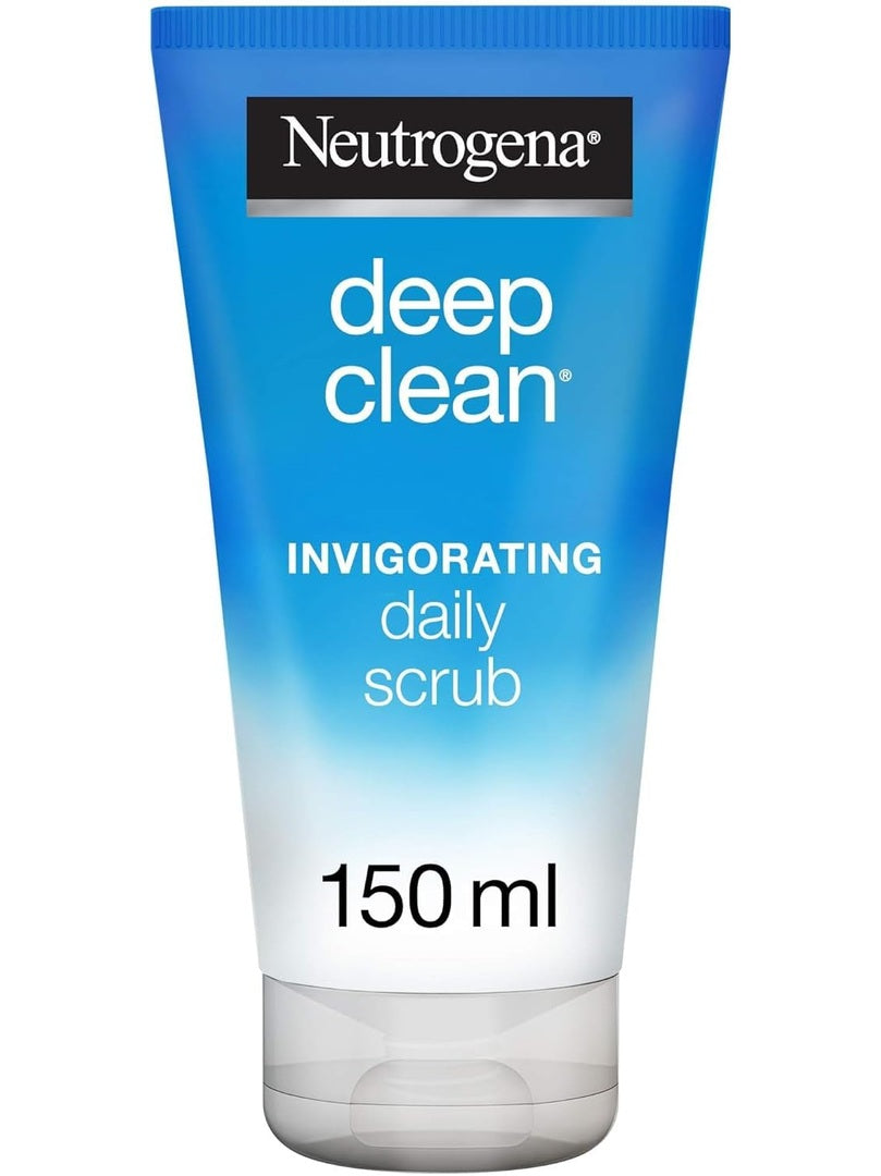 Neutrogena Facial Scrub Deep Clean Invigorating Normal to Combination Skin 150ml