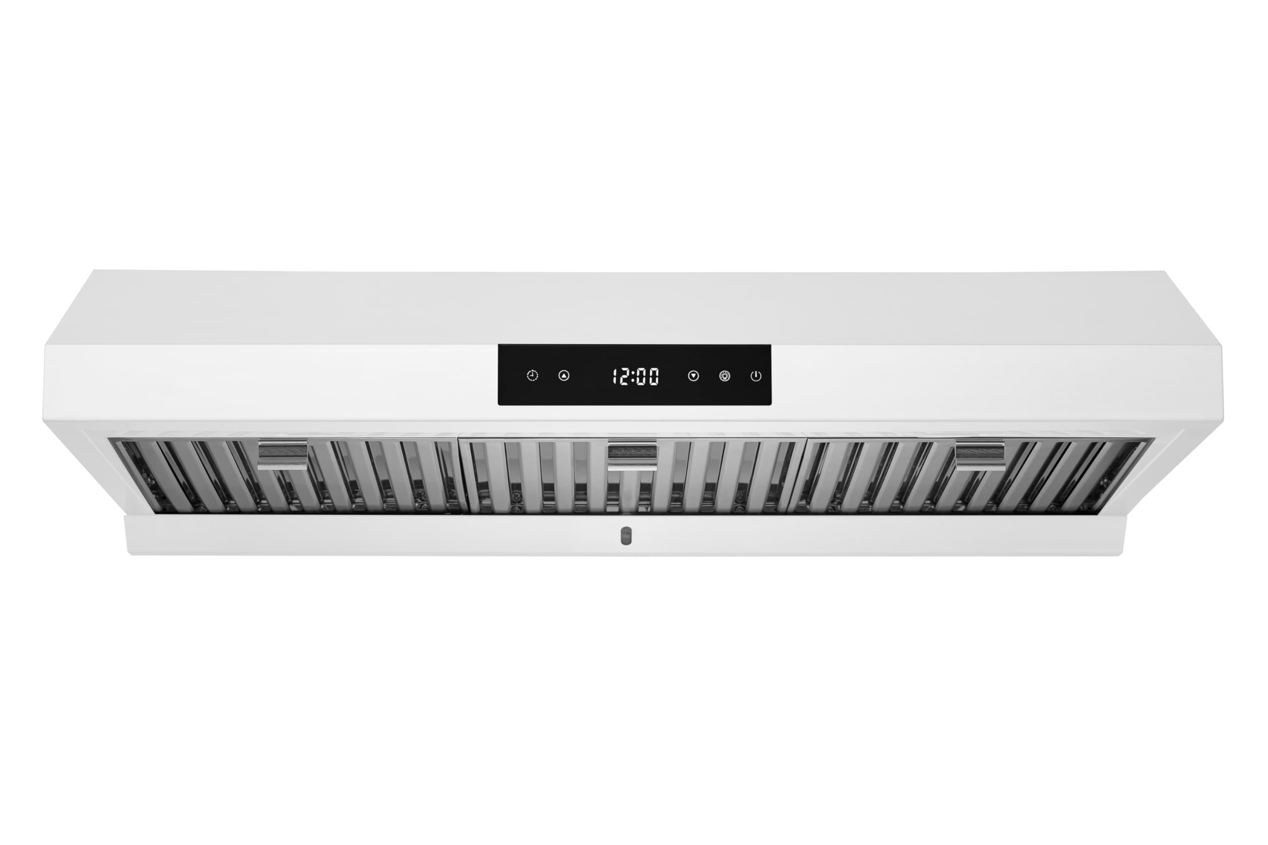 Hauslane Range Hood 30 Inch - Ducted Under Cabinet Range Hood 30" Stainless Steel Kitchen Hood, 6 Speed Vent Hood 30 Inches, Stove Vent Hood for Kitchen, Vent Hoods 30 Inch with LED - Chef Series PS18
