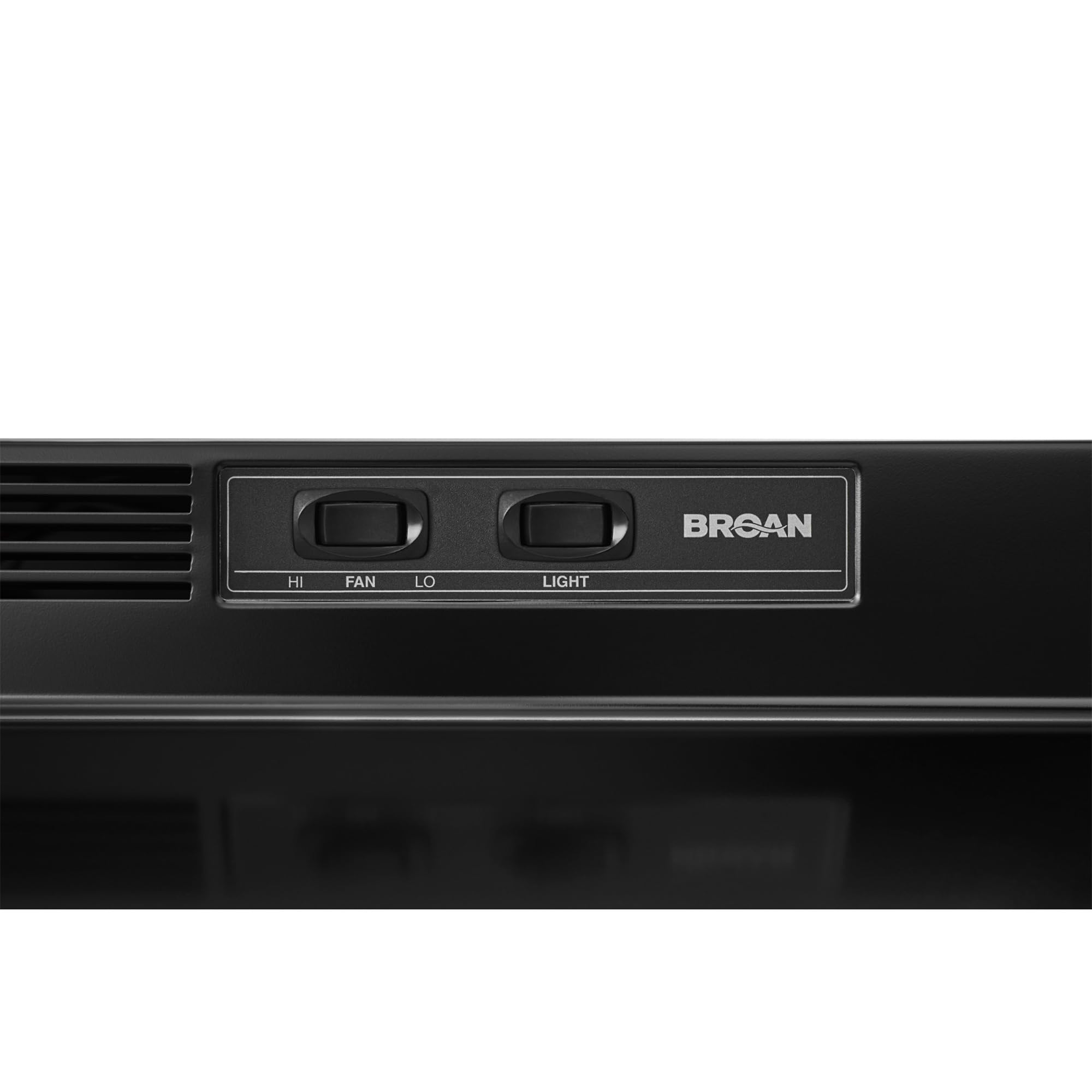 Broan-NuTone 413001 Non-Ducted Ductless Range Hood with Lights Exhaust Fan for Under Cabinet, 30-Inch, White