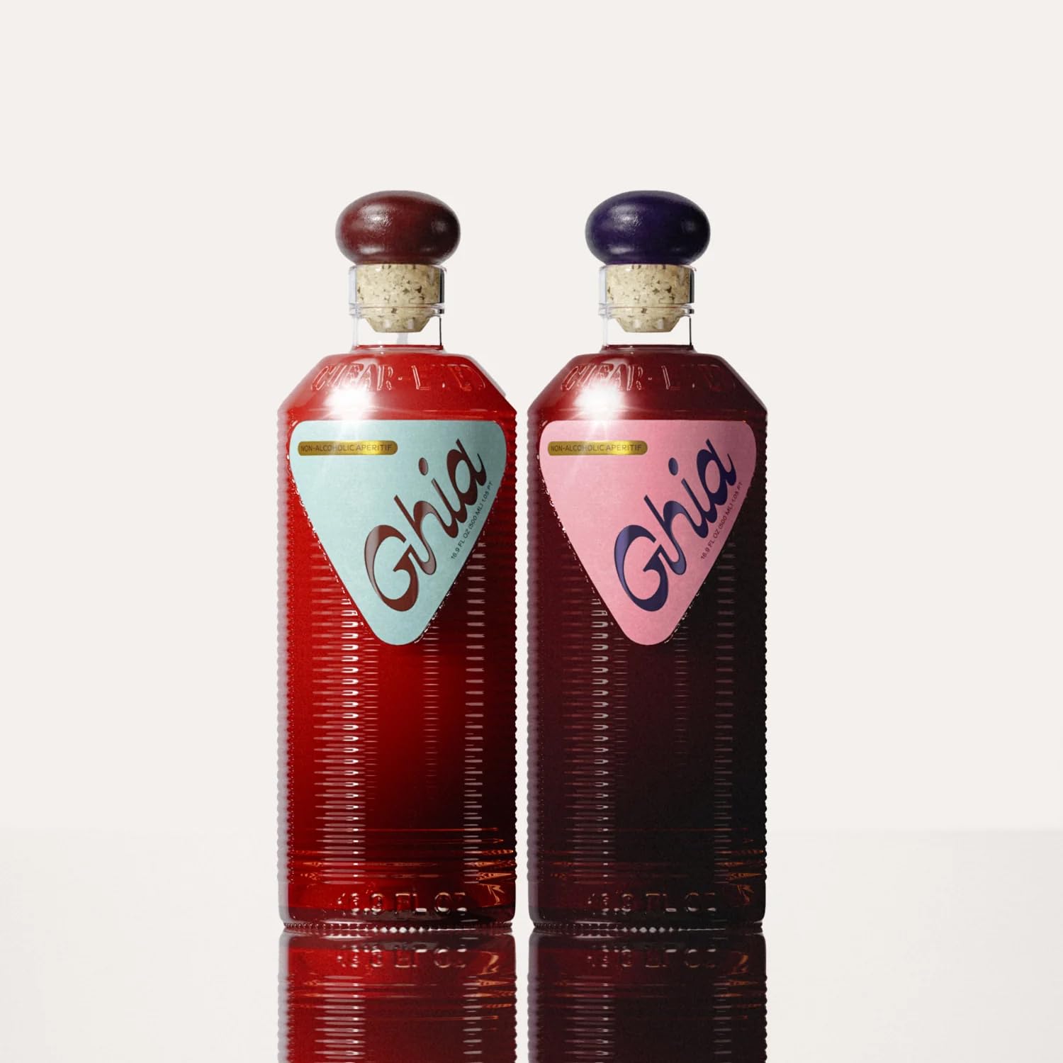Ghia Non-Alcoholic Apéritif - 500ml | Botanical Mediterranean-Inspired Spirit Cocktail Mixer with Notes of Citrus, Rosemary & Bitter Herbs - Vegan, No Added Sugar, No Artificial Flavors, Caffeine-Free