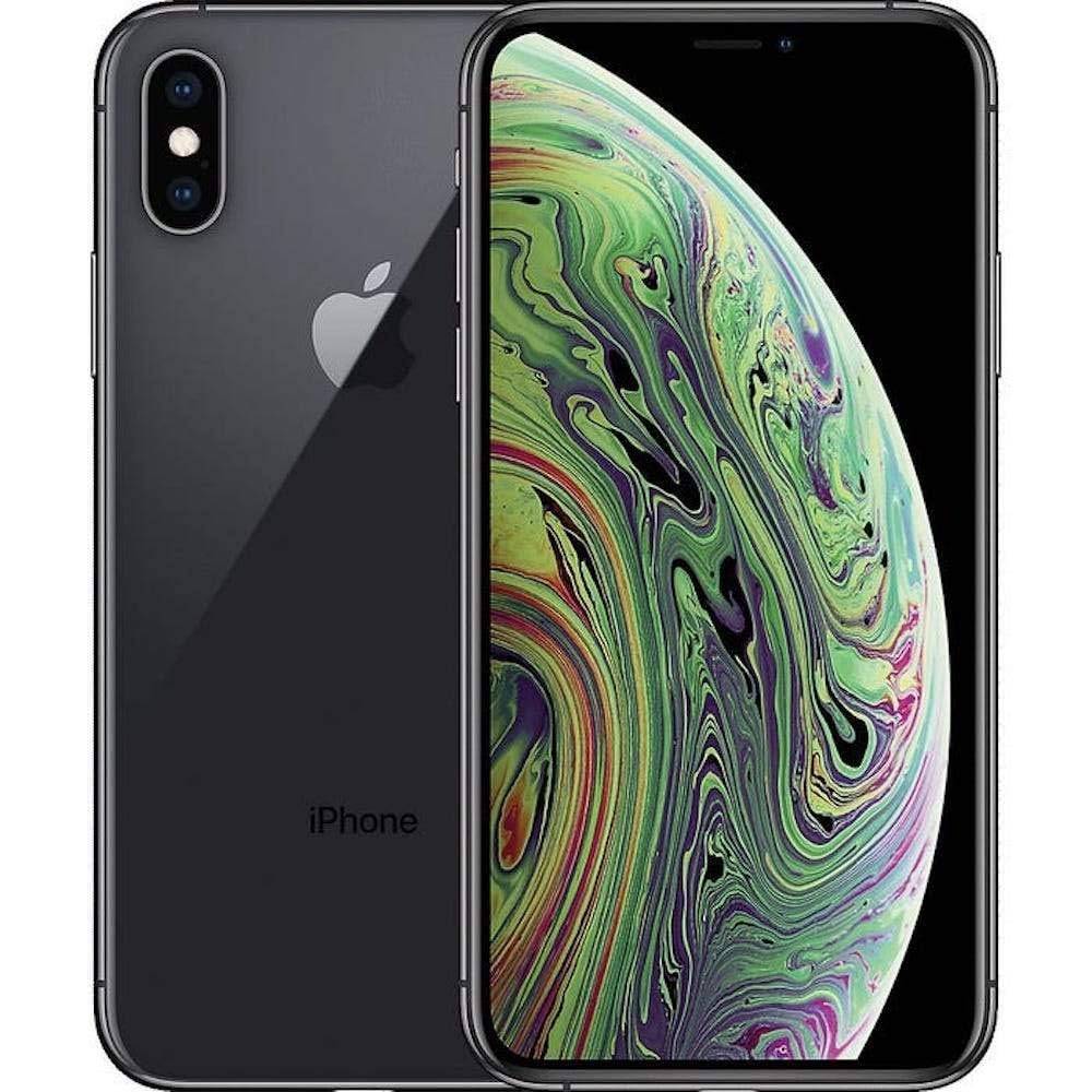 Apple iPhone XS, 64GB, Space Gray - Unlocked (Renewed)