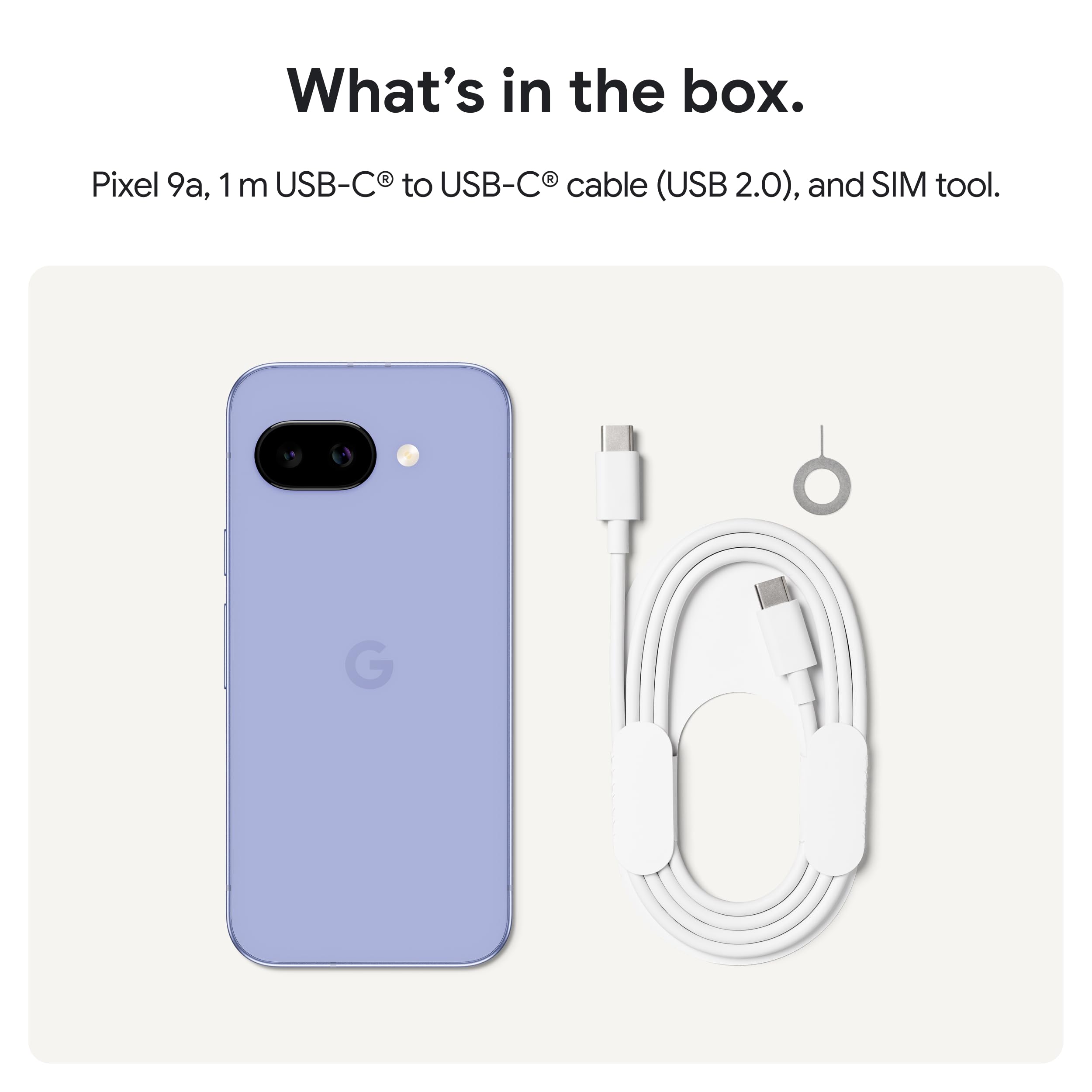 Google Pixel 9a with Gemini - Unlocked Android Smartphone with Incredible Camera and AI Photo Editing, All-Day Battery, and Powerful Security - Peony - 128 GB