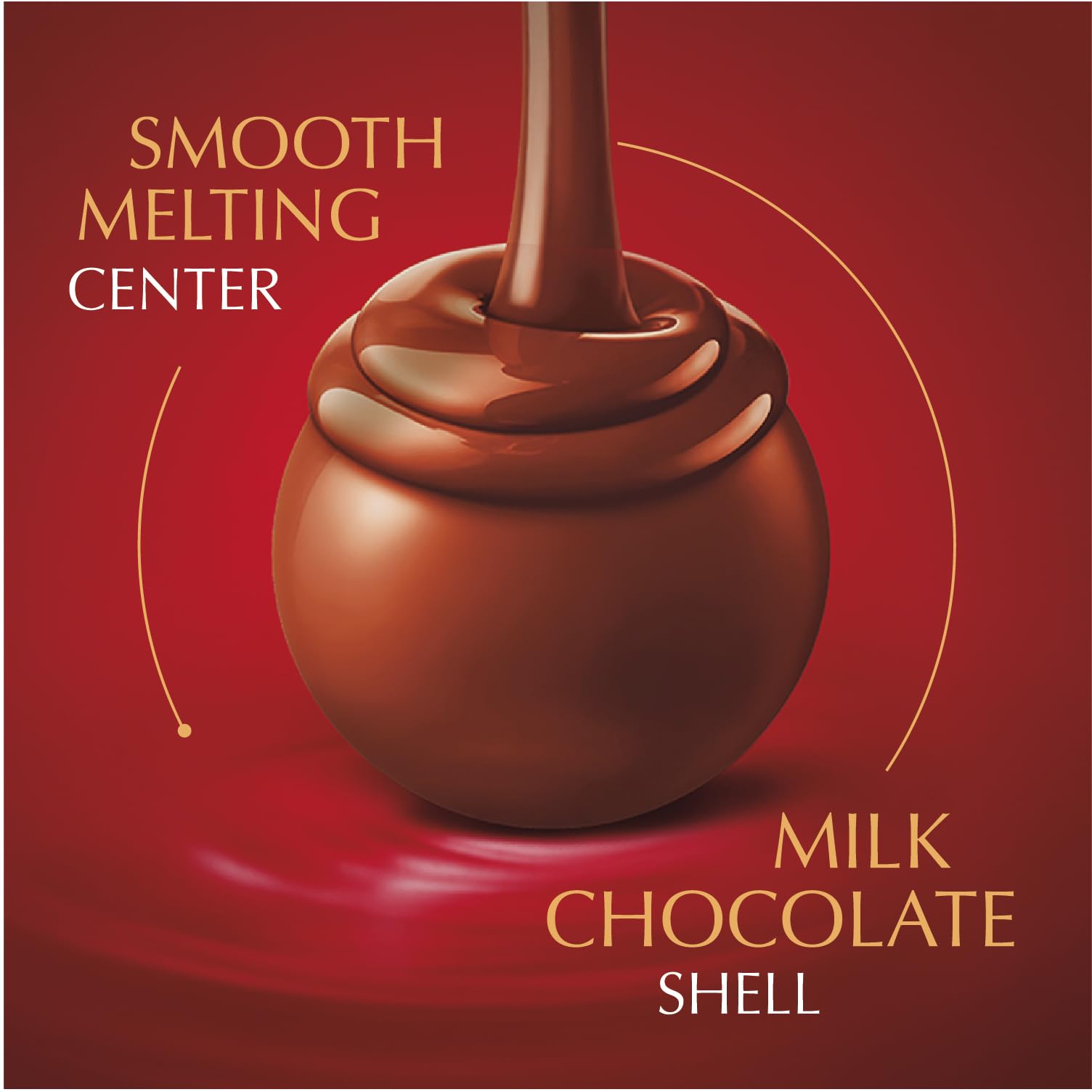 Lindt LINDOR Dark Chocolate Candy Truffles, Dark Chocolate with Smooth, Melting Truffle Center, 25.4 oz., 60 Count
