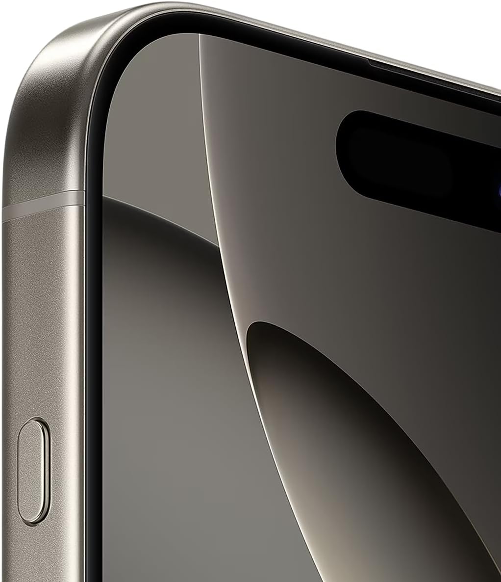 Apple iPhone 16 Pro, US Version, 128GB, Black Titanium - Unlocked (Renewed Premium)