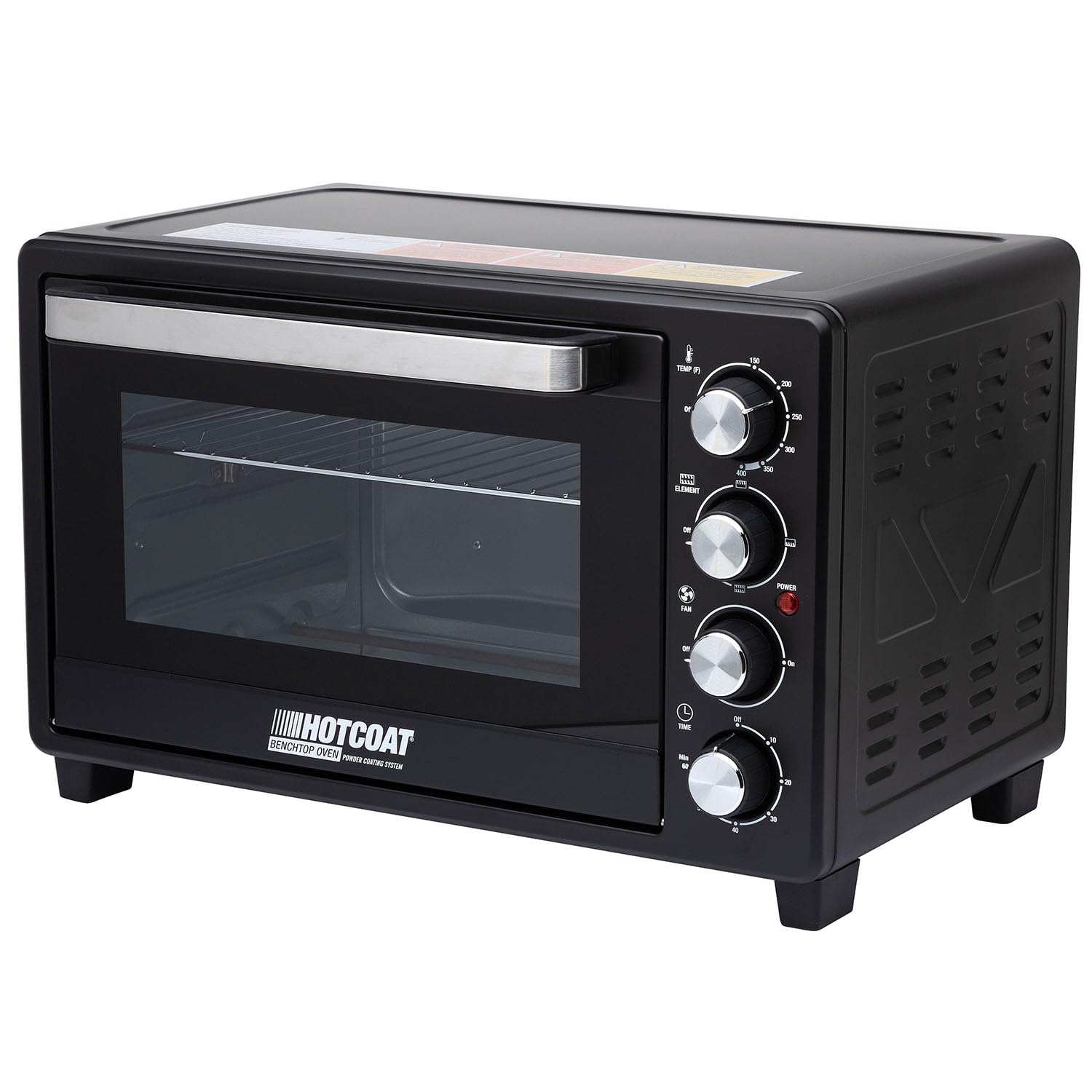 Eastwood Hotcoat Bench Top Powder Coating Oven | Easy-to-Use Compact Powder Coat Curing Oven for Small to Mid-Size Coating Projects | Operates on 150-400°F, 120V, 1600W with Built-in Timer